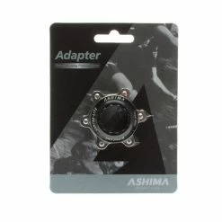 Ashima, Adapter Disc, AC02, Centerlock - 6 Loch, Incl. Verschlussring, Schwarz, Alu, 23g