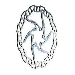 Ashima, Bremsscheibe, ARO-08, Ultralight DISC White, 136g, 203mm, Stern Weiss