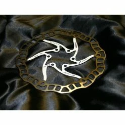 Ashima, Bremsscheibe, Ultralight DISC White, 85g, 160mm, Stern Weiss