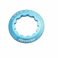 Reverse, Cassette Lock Ring, Kassettenabschlussring, Alu, Für 11 Zahn, 7g, Light Blue