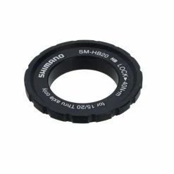 Shimano, Verschlussring, SM-HB20, Centerlock Disc Lock Ring, Auch Für 15/20mm Steckachsen, (HstNr = ASMHB20)