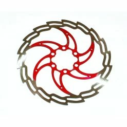 XLC, Bremsscheibe Superlight, 146g, 6-loch, 203mm, ROT